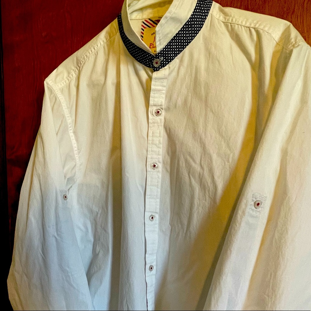 Full sleeve White cotton shirt